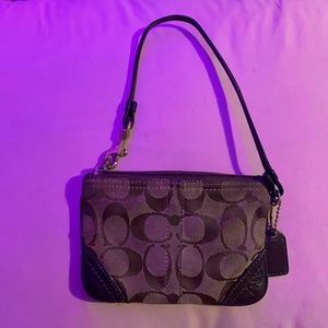 Coach hand bag